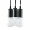 Lampa wisząca DIEGO 3 czarna